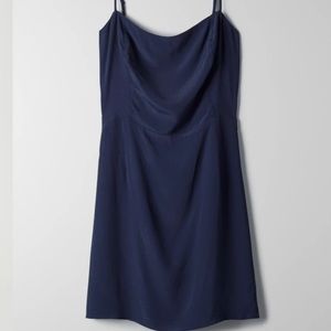 Aritzia - *Wilfred* New Classic Mini Dress, Navy, size 4